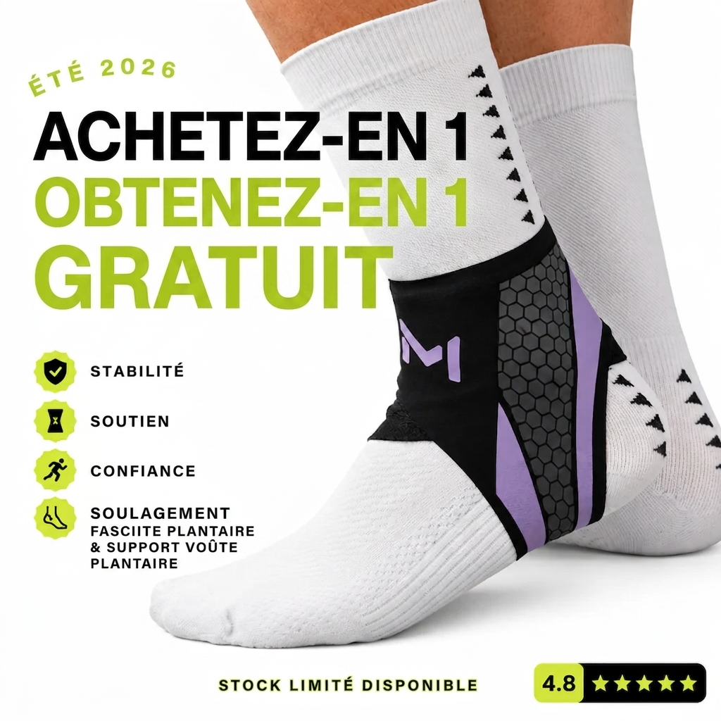 Support de cheville pour soulager la douleur et améliorer la stabilité